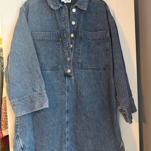 FRNCH Paris Blue Denim Dress